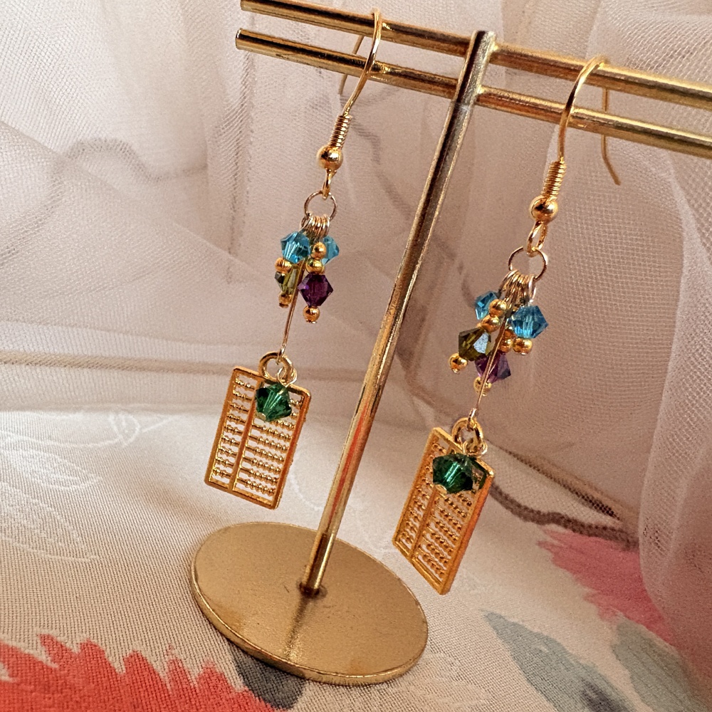 【忍たま】会計!算盤ピアス/イヤリング