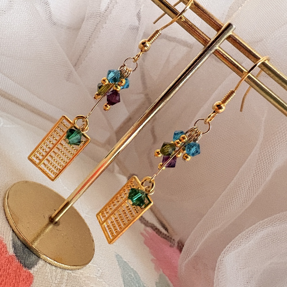 【忍たま】会計!算盤ピアス/イヤリング