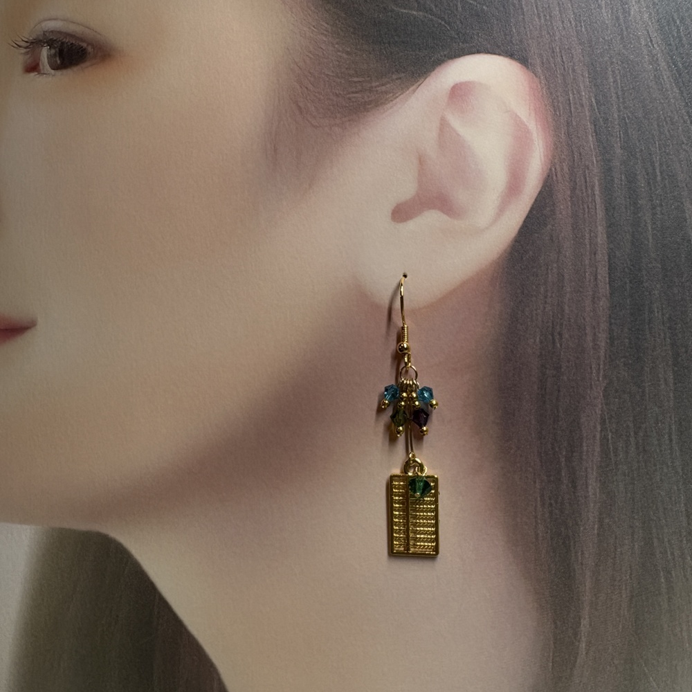 【忍たま】会計!算盤ピアス/イヤリング