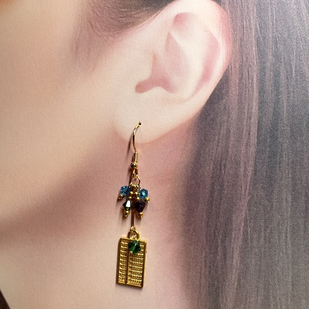 【忍たま】会計!算盤ピアス/イヤリング