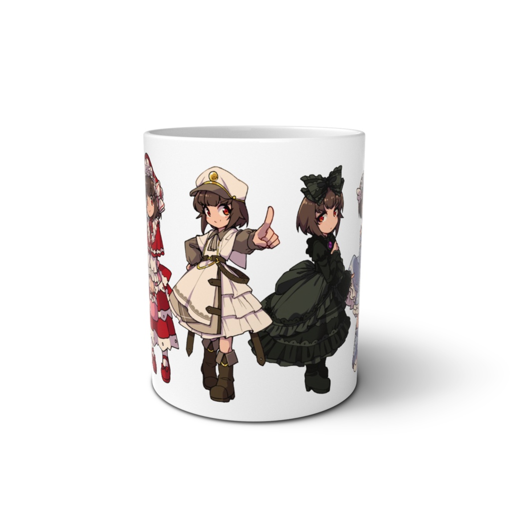 ナチュじょ6周年記念カラフルあゆむくんマグカップ