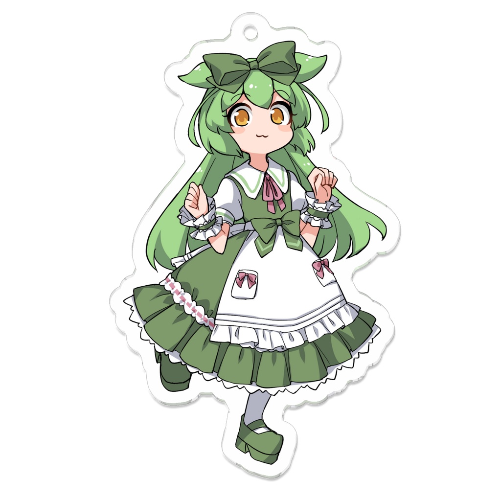 フリフリずんだもんアクキー