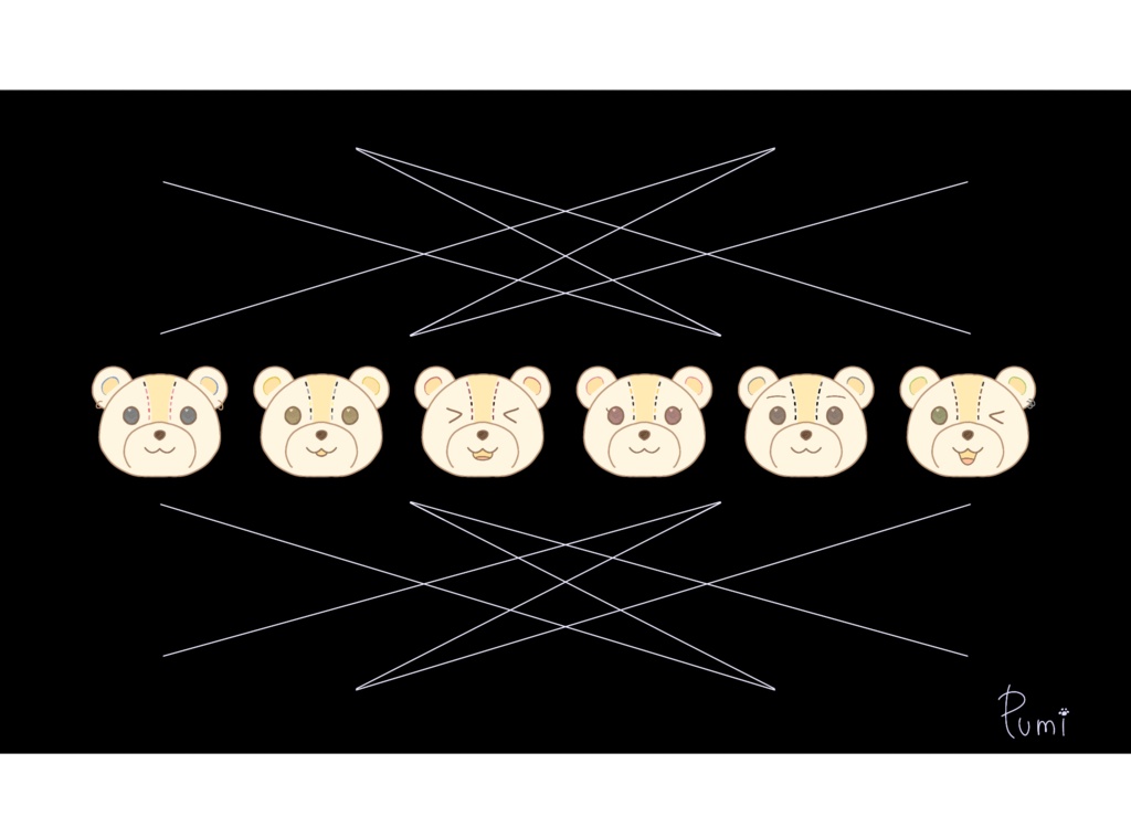 ゆるるんべあパーカー ホワイト