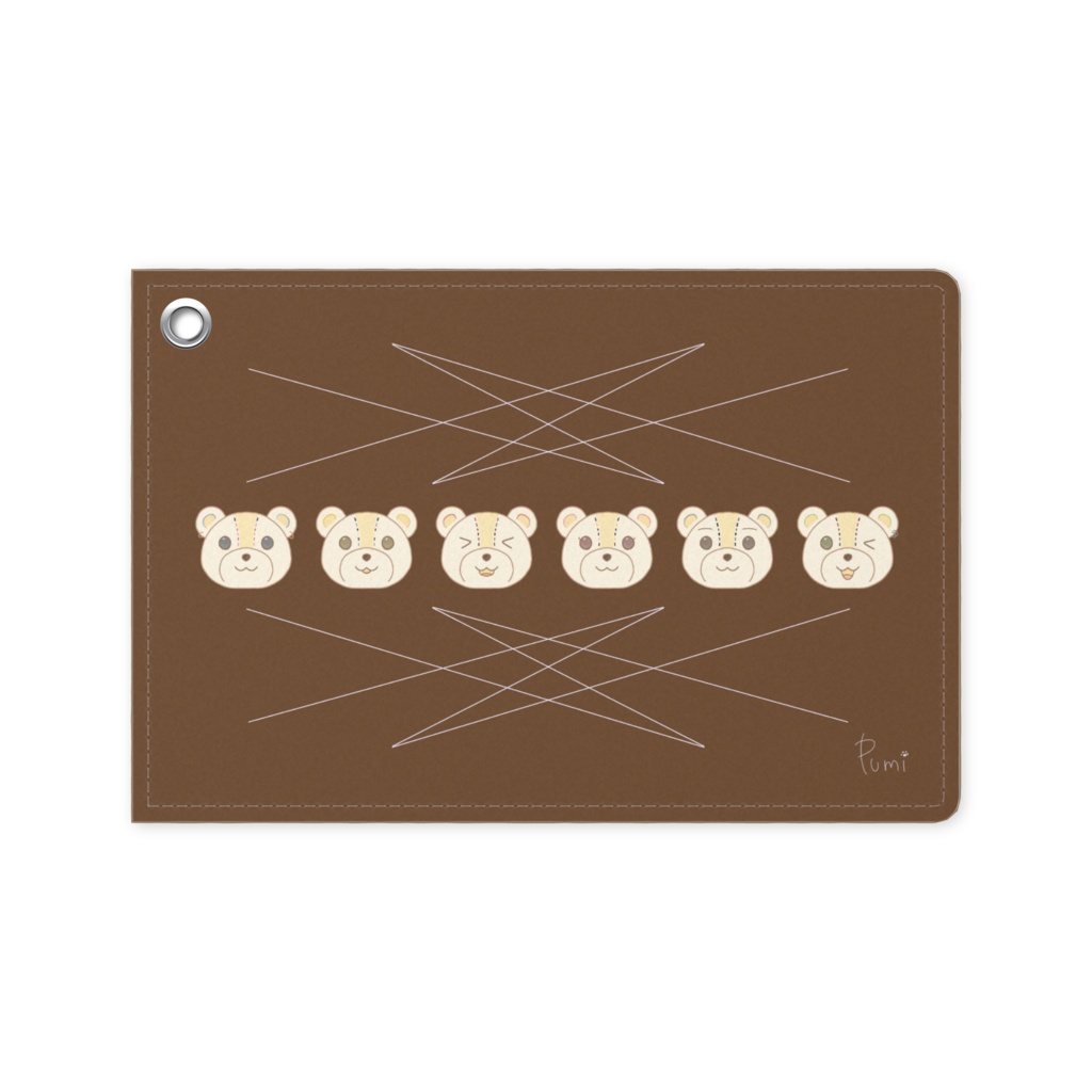 ゆるるんべあ パスケース