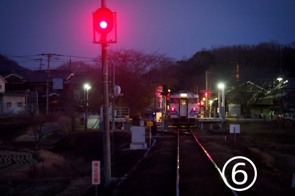 兵庫のローカル線_額装付き2L写真(ミニ額)