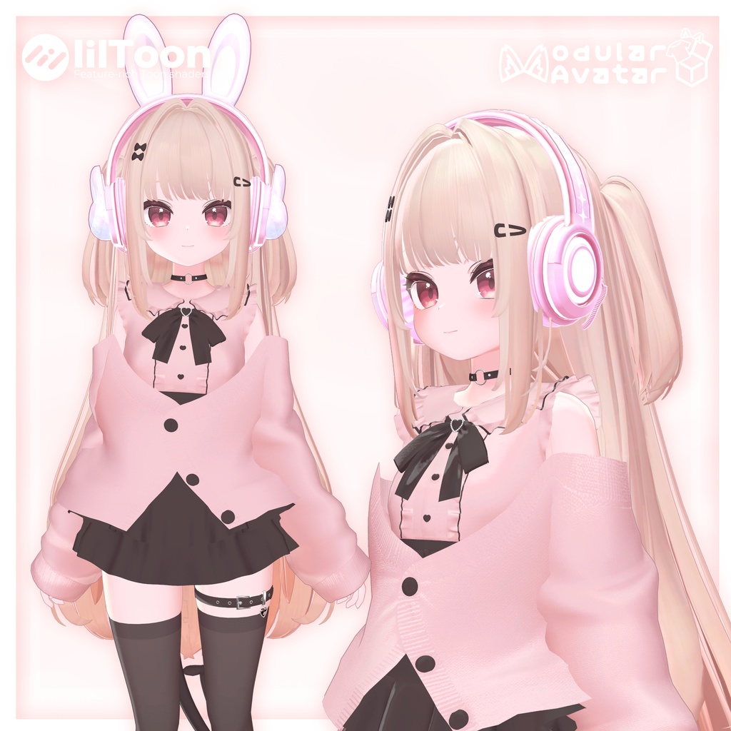 【6アバター設定済】4Style HeadPhone【セミ対応/MA・PB対応】