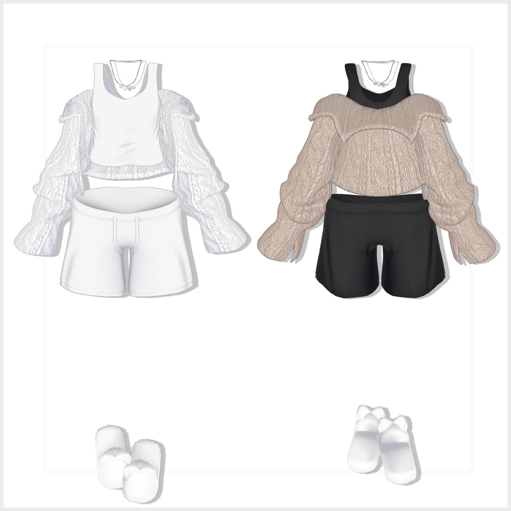 【エク/ミルフィ対応】‐ Chill Wear For Eku & Milfy ‐ 【MA対応】