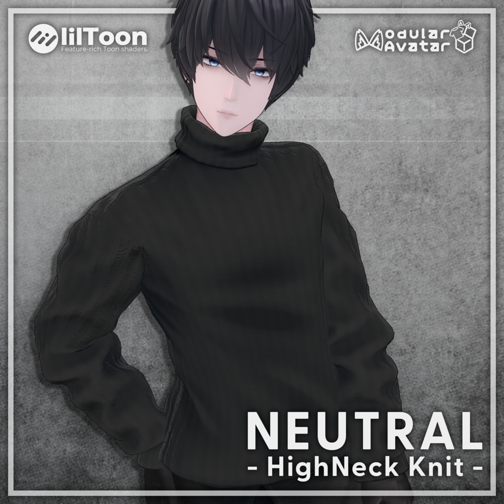 【獏専用】NEUTRAL ‐ HighNeck Knit ‐【MA対応】
