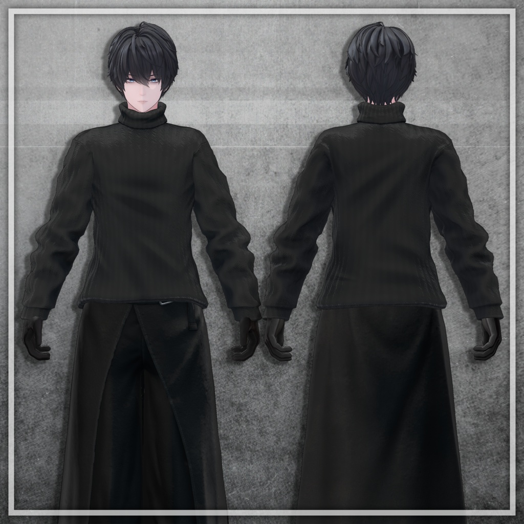 【獏専用】NEUTRAL ‐ HighNeck Knit ‐【MA対応】