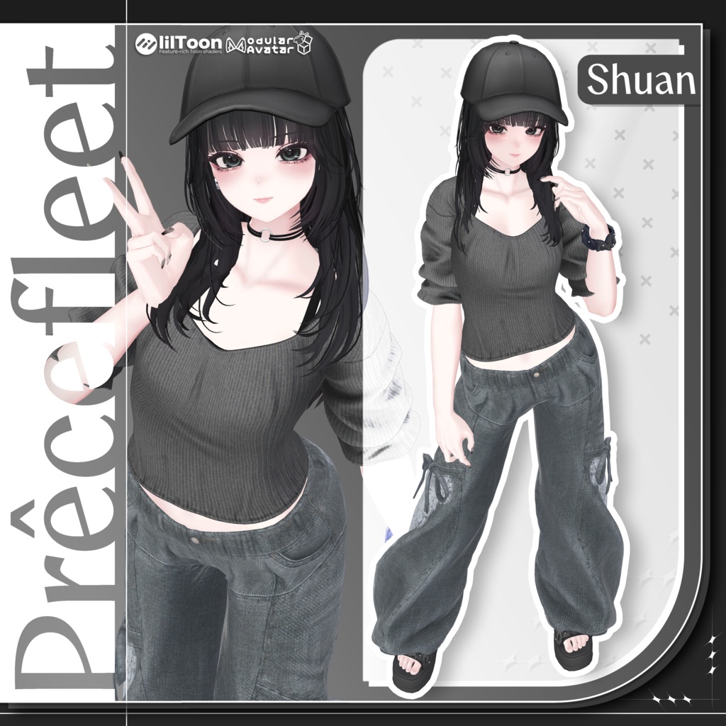 ✨️追加対応SALE✨️《 Prêcefleet ‐ プレセフリート ‐ 》【17アバター対応/MA設定済】