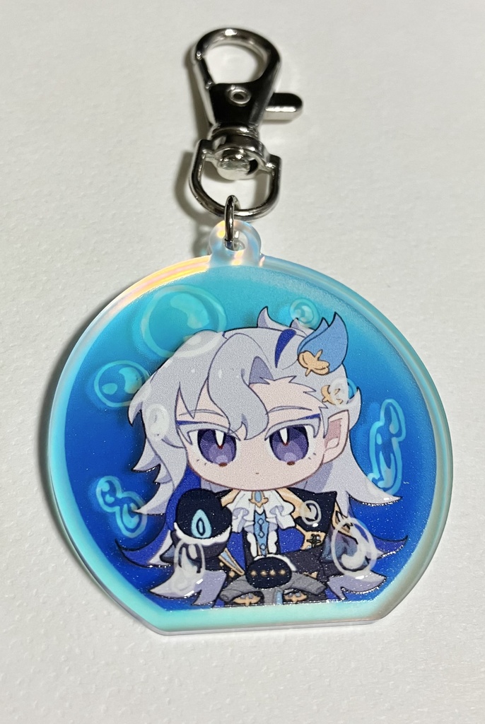 ヌヴィレットさんのオーロラアクキー