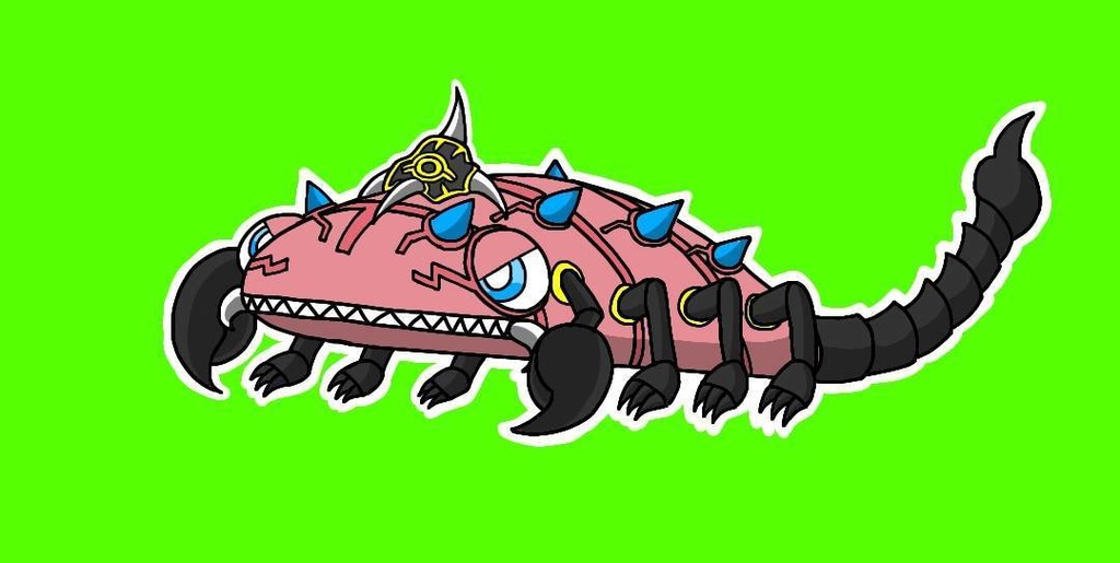 デフォルメ聖獣セルケト立ち絵GB
