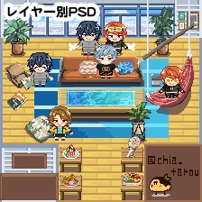 【pictSQUARE用】イースト部屋風