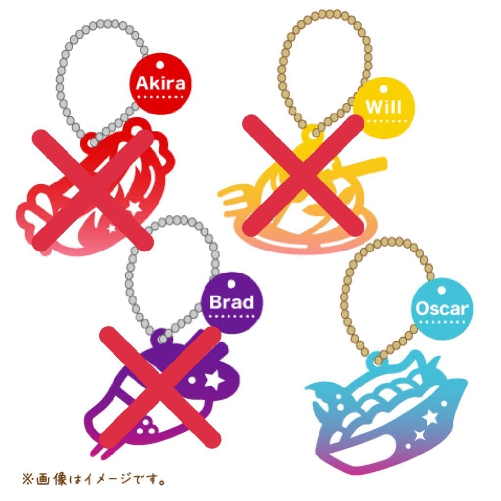 モチーフアクリルチェーン・south