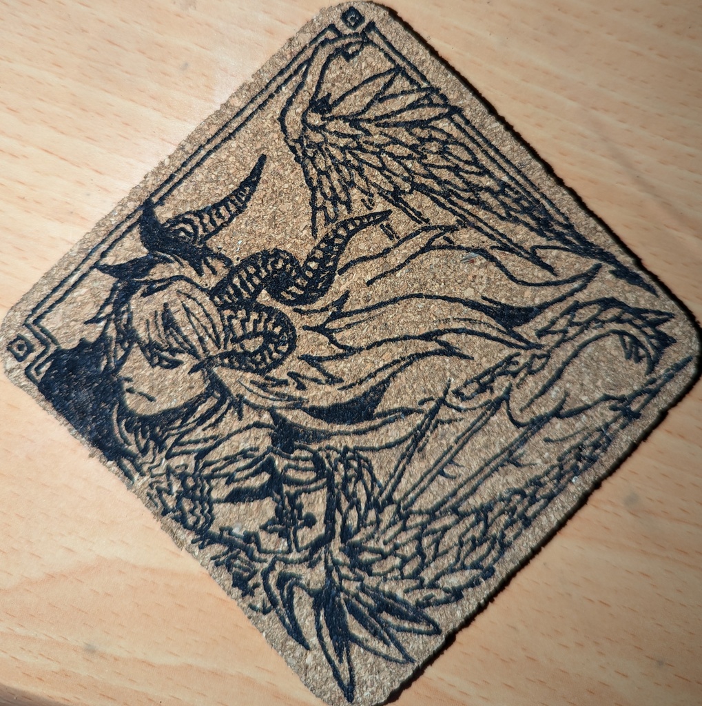 FGO サーヴァント手描きコースター