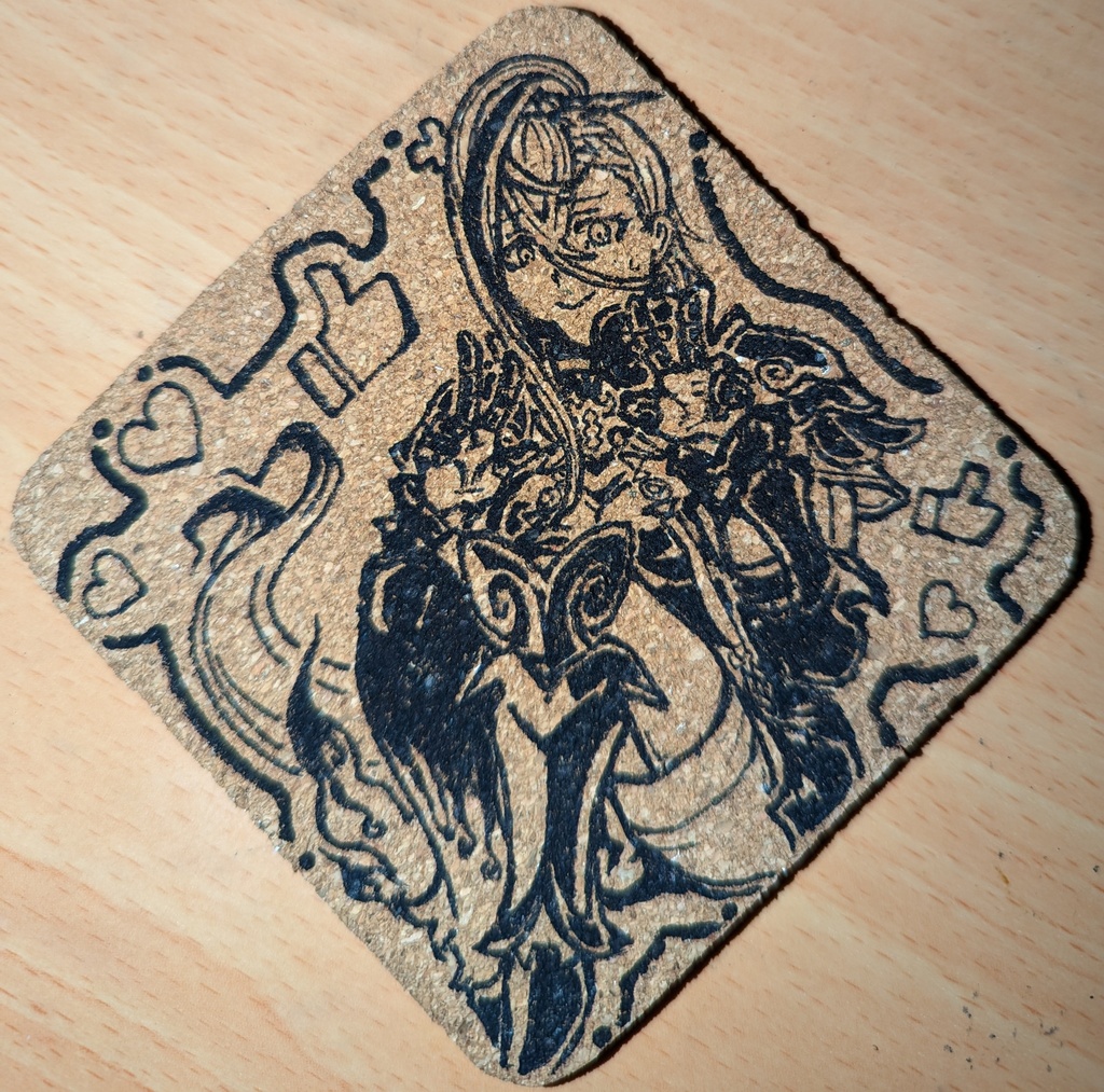 FGO サーヴァント手描きコースター