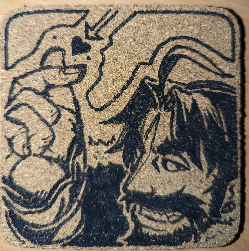 FGO サーヴァント手描きコースター