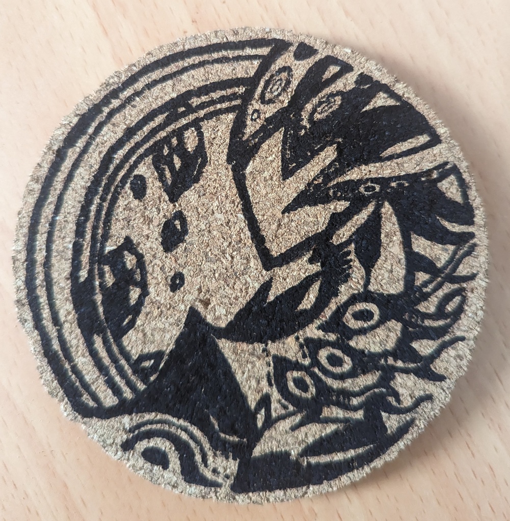 FGO サーヴァント手描きコースター