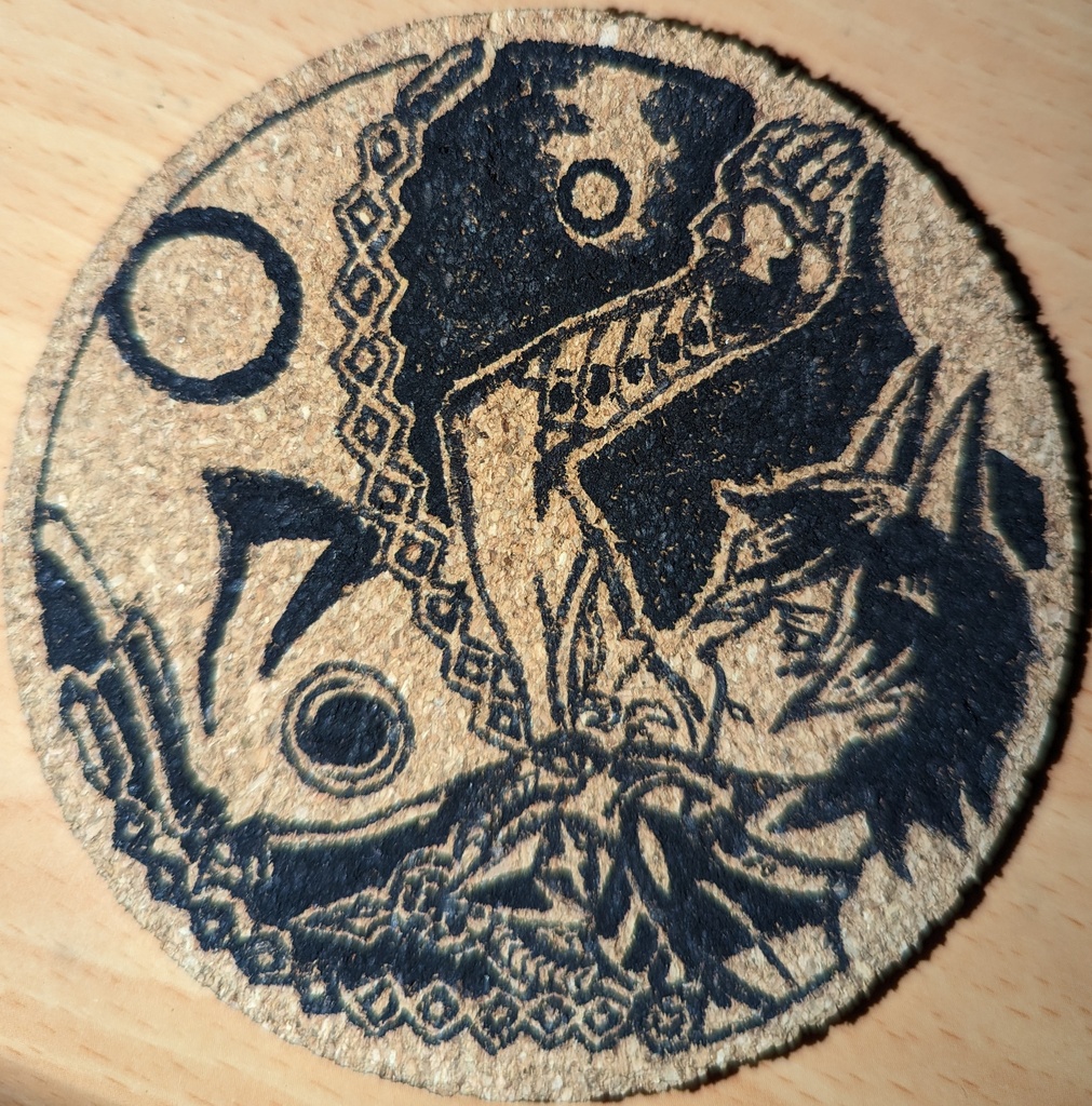 FGO サーヴァント手描きコースター