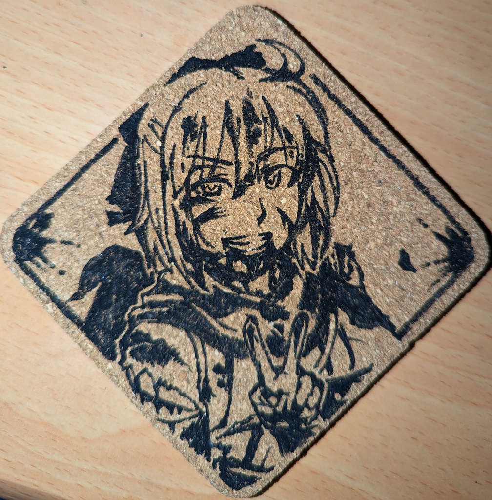 FGO サーヴァント手描きコースター