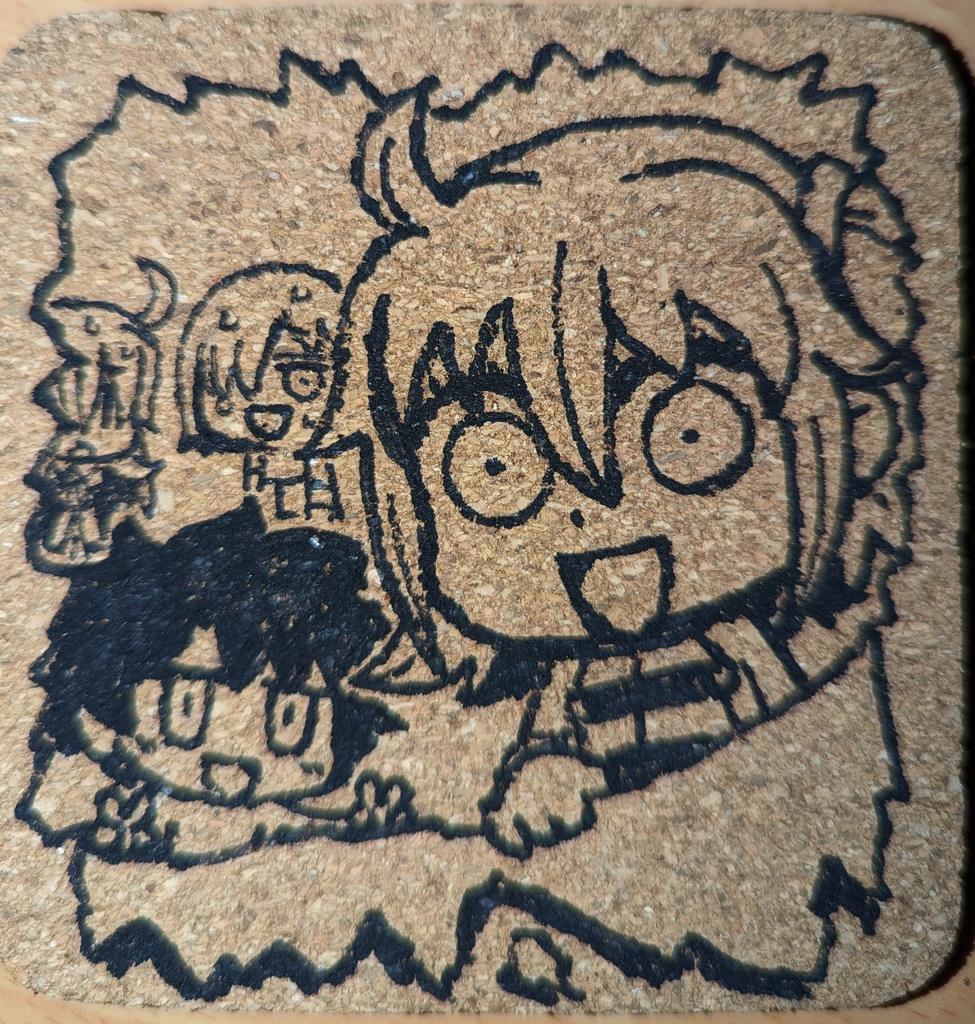 FGO サーヴァント手描きコースター