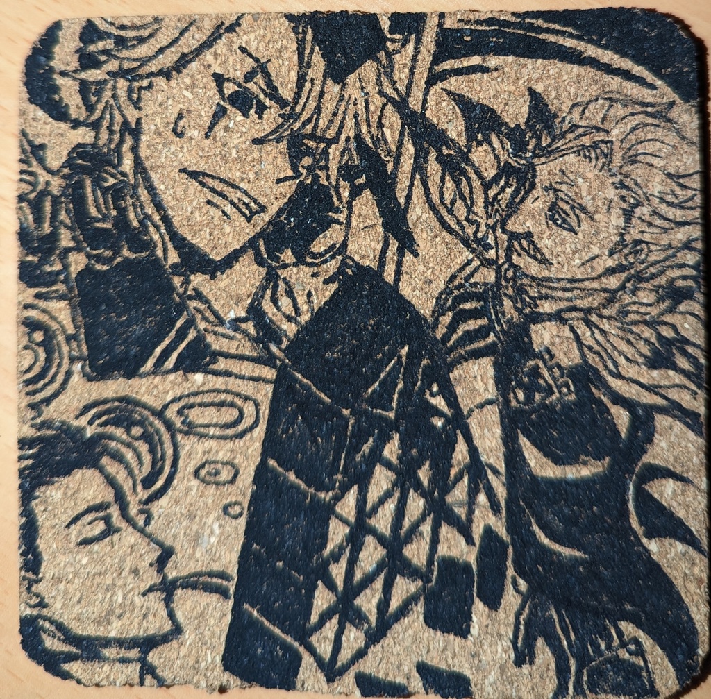 FGO サーヴァント手描きコースター その2