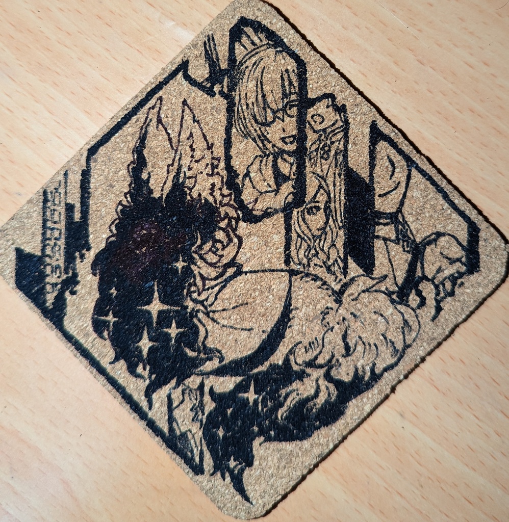 FGO サーヴァント手描きコースター その2