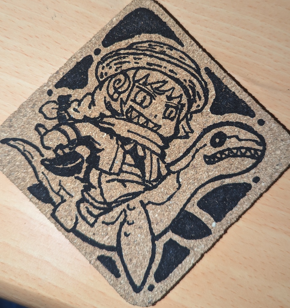 FGO サーヴァント手描きコースター その2