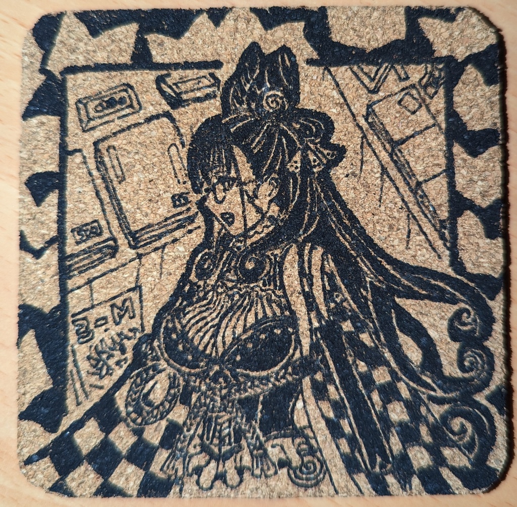 FGO サーヴァント手描きコースター その2