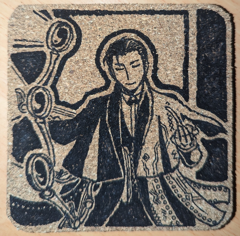 FGO サーヴァント手描きコースター その2