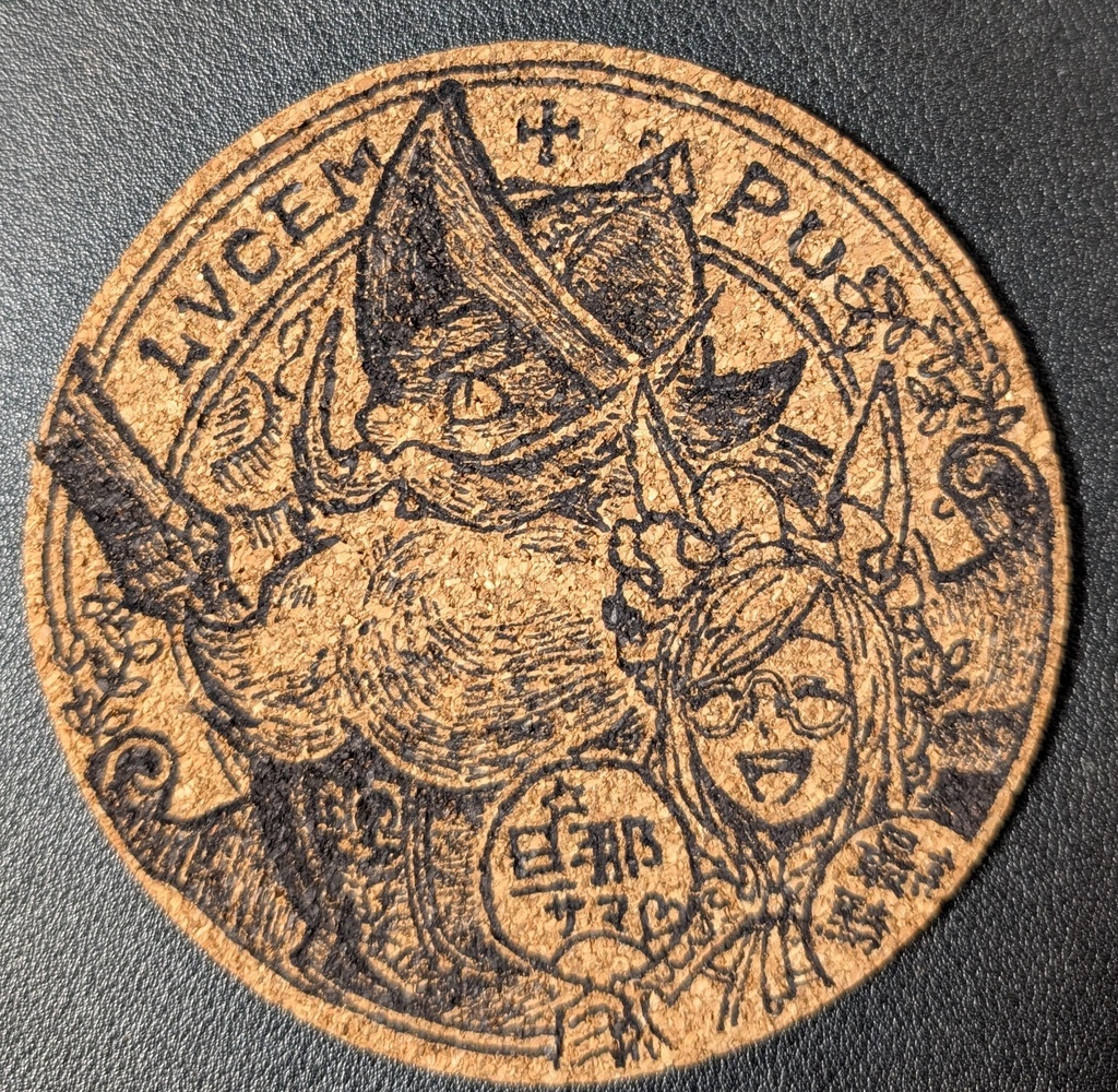 FGO サーヴァント手描きコースター その3