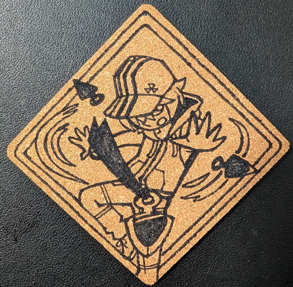 FGO サーヴァント手描きコースター その3