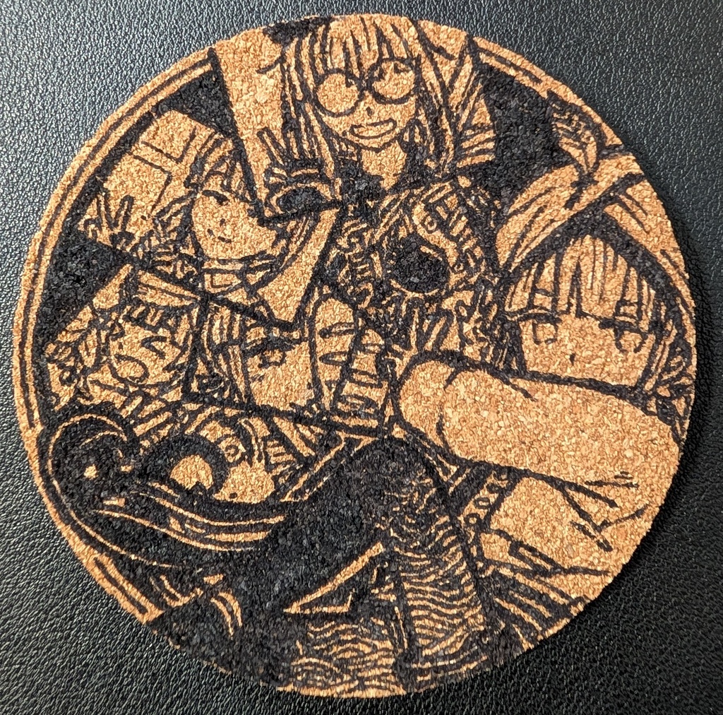 FGO サーヴァント手描きコースター その3