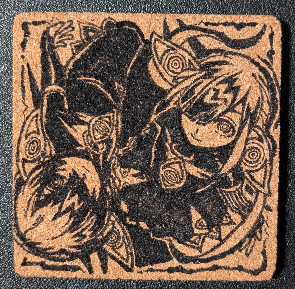 FGO サーヴァント手描きコースター その3