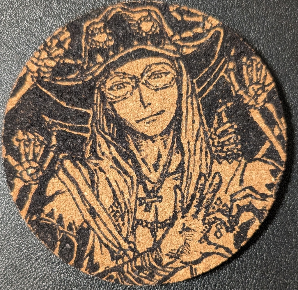 FGO サーヴァント手描きコースター その3