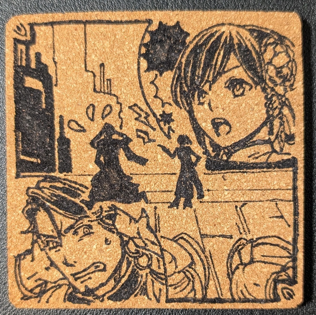 FGO サーヴァント手描きコースター その3