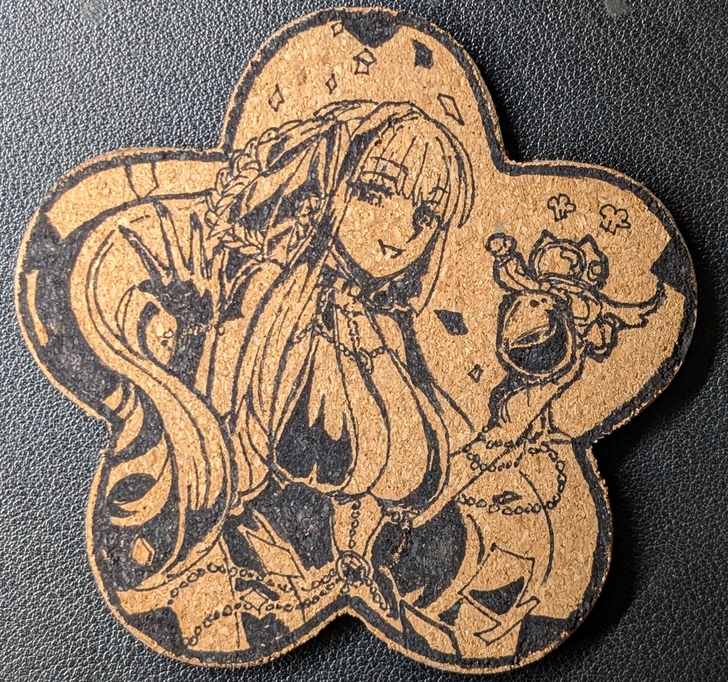 サーヴァント手描きコースター その4
