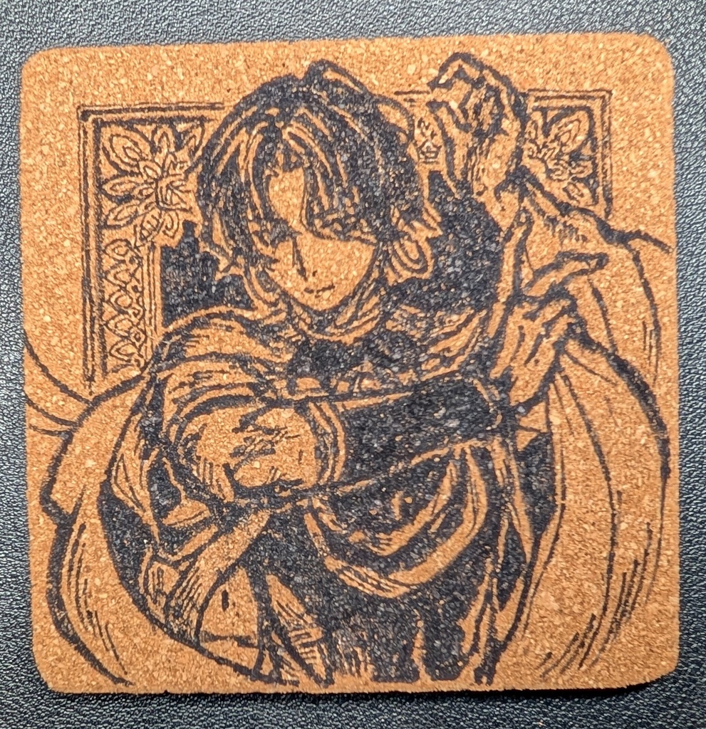 サーヴァント手描きコースター その4