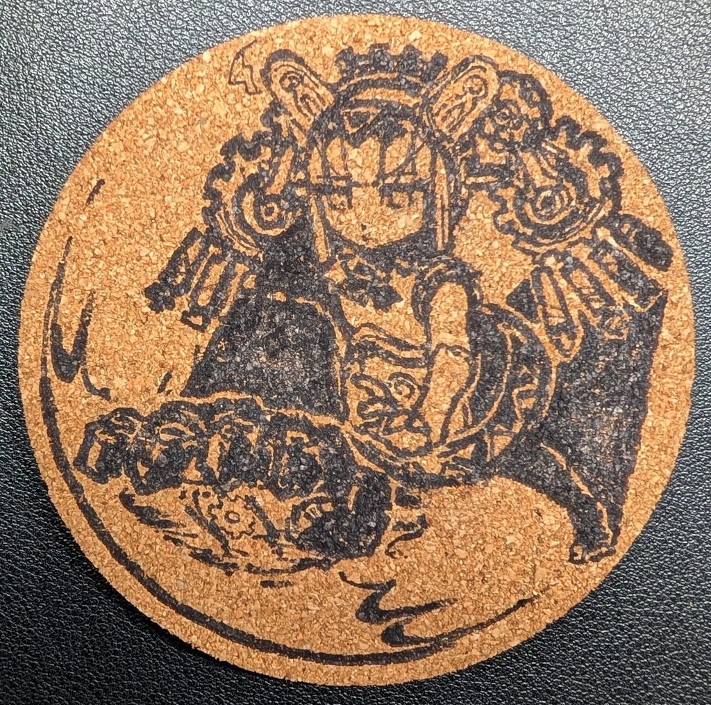 サーヴァント手描きコースター その4
