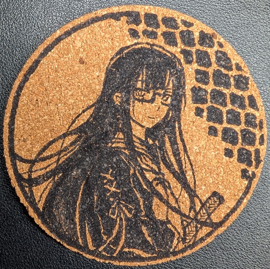 サーヴァント手描きコースター　その4
