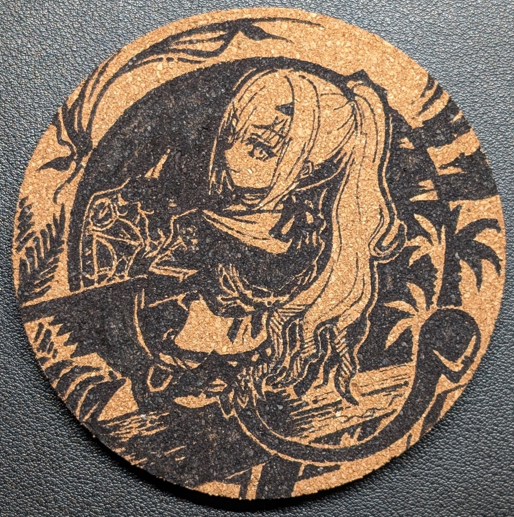 サーヴァント手描きコースター その4
