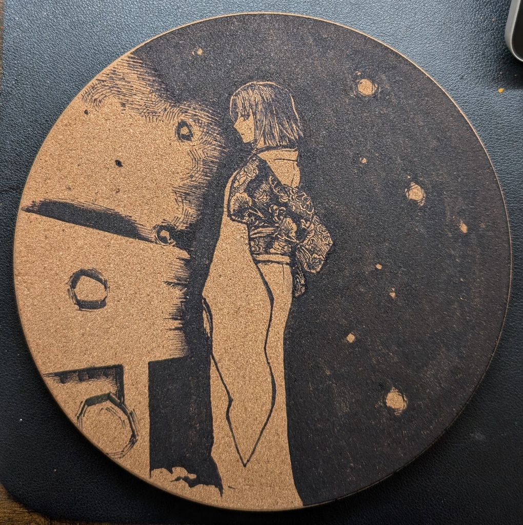 サーヴァント手描きコースター その4