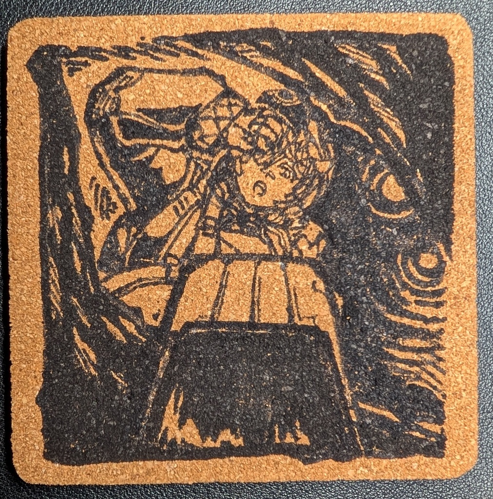 サーヴァント手描きコースター その4