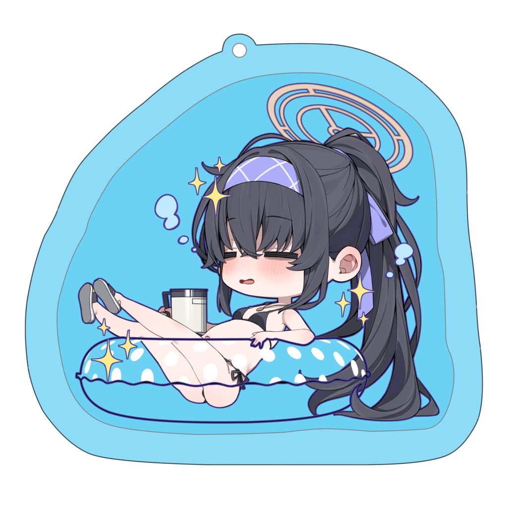 グリッターオイルアクキー