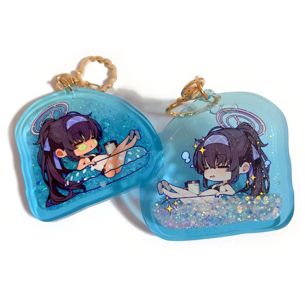 グリッターオイルアクキー