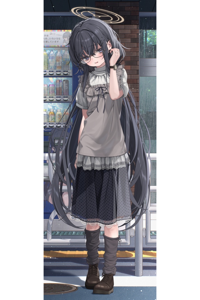 等身大タペストリー