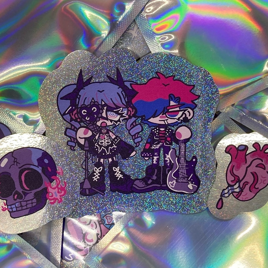 パンク大好きセットステッカー