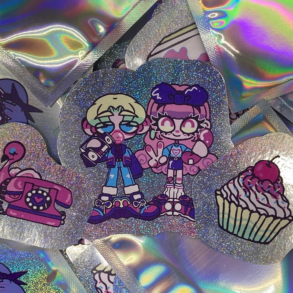 アメリカン大好きセットステッカー