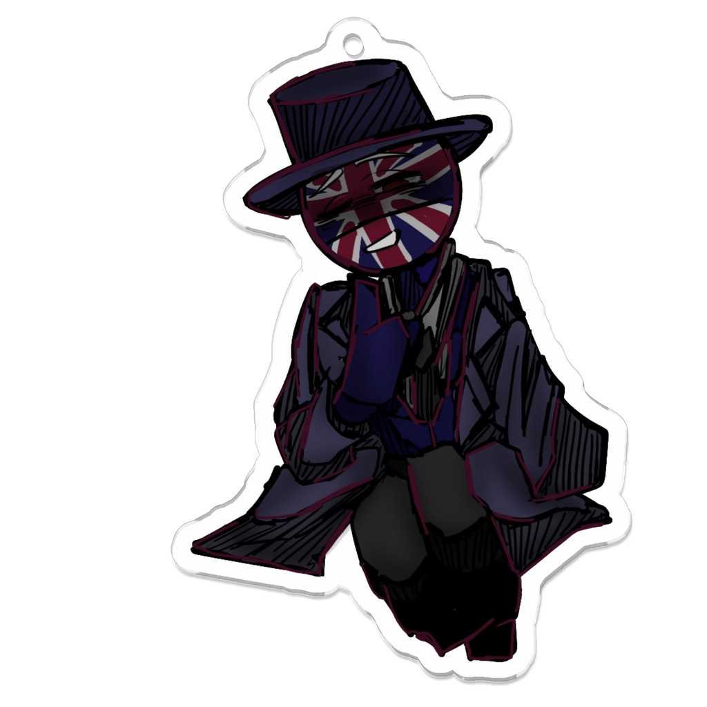 イギリスちゃんのアクキー