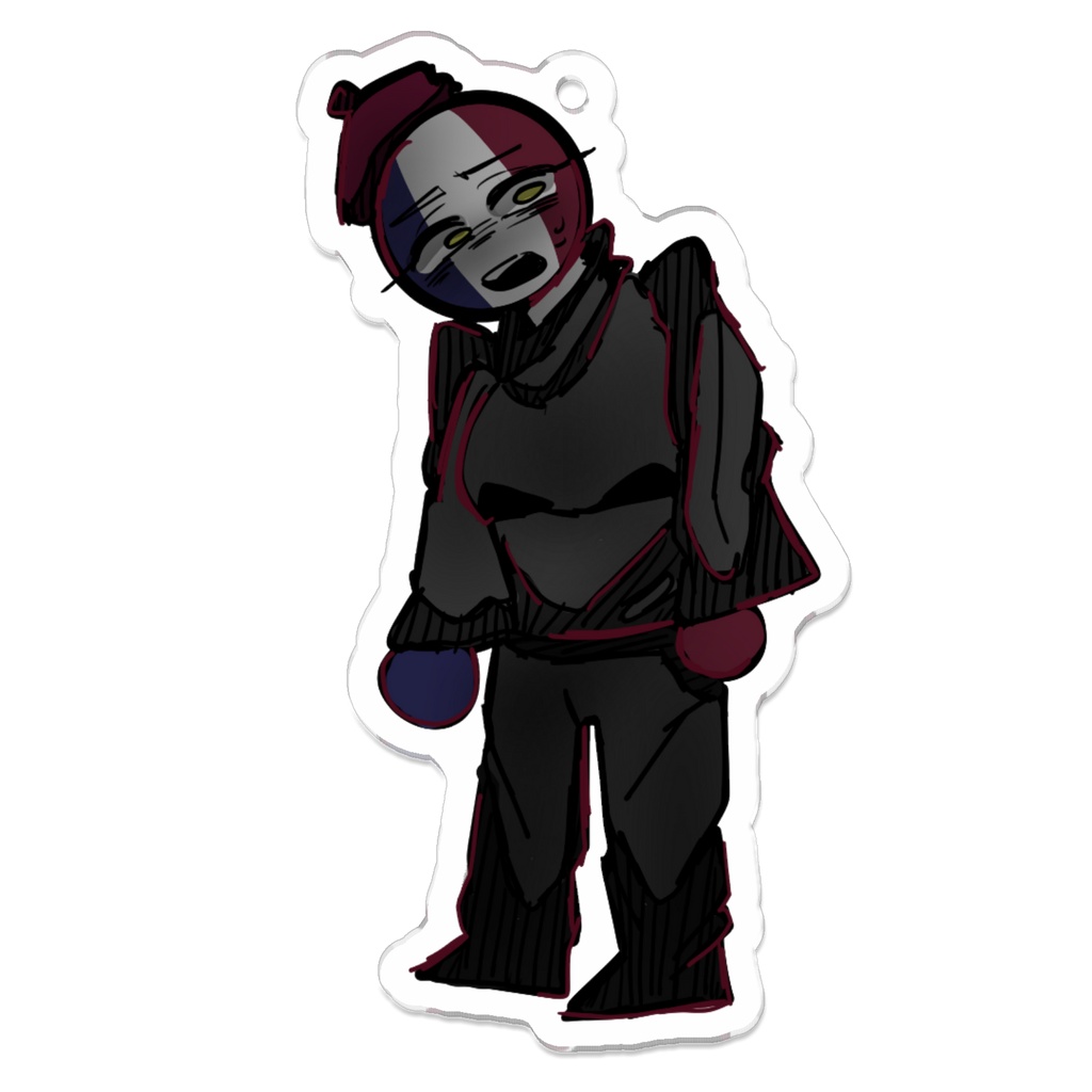 フランスちゃんのアクキー